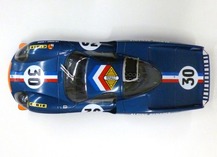 Top view Alpine A220 #30 Le Mans 1968