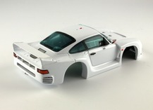 Porsche 961 painted body 3/4 rear