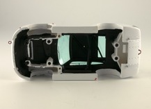 Porsche 961 painted body bottom view