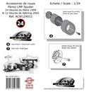 Jeu de roues BBS Panoz LMP 1999 & 2000