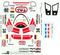 Decals set for Dauer n°36 Winner