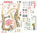 Decals set for Panoz Ford LMP n°22 or 23