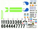 Decals set ffor Matra MS670 