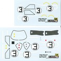 Decals set for Ford MK IV n°3 - Le Mans 1967