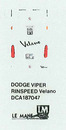 Dodge Viper street version